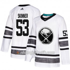 Män Ishockey Buffalo Sabres tröja Jeff Skinner 53 Vit 2019 All-Star Adidas Authentic